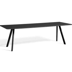 Copenhague table CPH30 - Pied chêne noir- 250x90