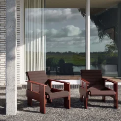 Coussin matelassé pour Fauteuil lounge Crate