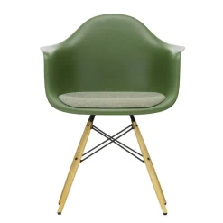 Eames Armchair DAW RE avec assise Rembourrée