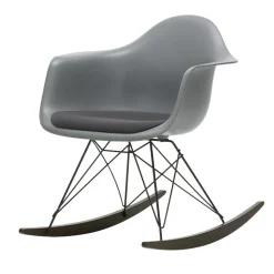 Eames Armchair RAR RE avec assise Rembourrée