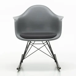 Eames Armchair RAR RE avec assise Rembourrée