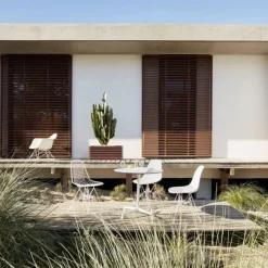 Eames Chaise DSR - Blanc (lot de 4)