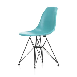 Eames Fiberglass Side Chair DSR Turquoise - Édition limitée