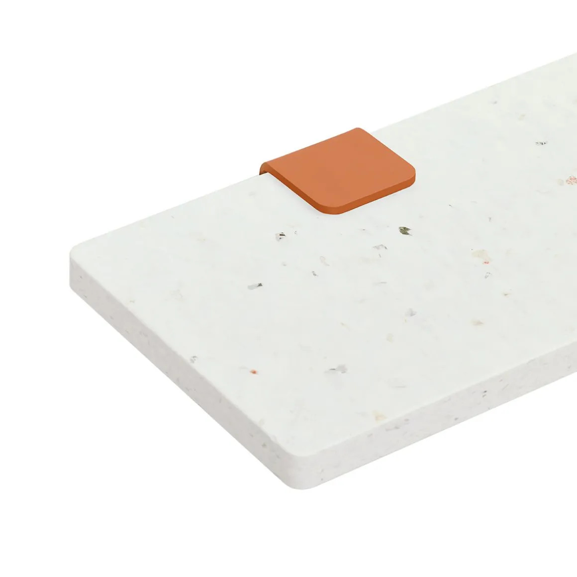 Etagère murale en plastique recyclé blanc Venezia