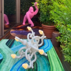 Fallen chandelier - Lampe sans fil