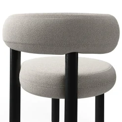 Fat Chaise de salle à manger - Pieds bois