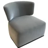 Fauteuil Amoenus - Velours Gris (Outlet)