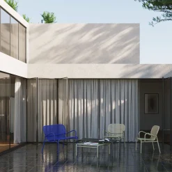 Fauteuil bas de jardin Week-end - Lot de 2