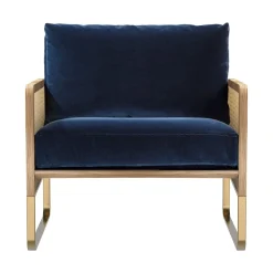 Fauteuil cannage bois naturel