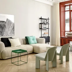 Fauteuil Chisel rembourré - Cuir