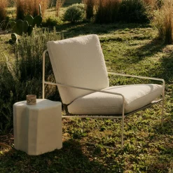 Fauteuil desert - pure bouclé