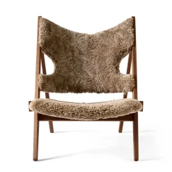 Fauteuil Knitting Peau de Mouton