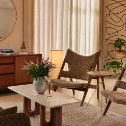 Fauteuil Knitting Peau de Mouton