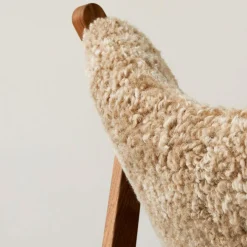 Fauteuil Knitting Peau de Mouton