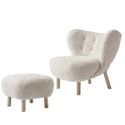 Fauteuil Little Petra + Ottoman