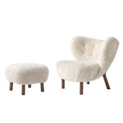 Fauteuil Little Petra + Ottoman