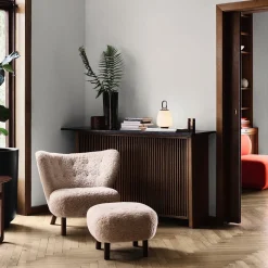 Fauteuil Little Petra + Ottoman