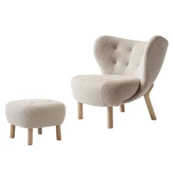 Fauteuil Little Petra + Ottoman