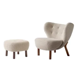 Fauteuil Little Petra + Ottoman