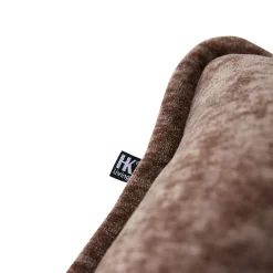 Fauteuil Lounge Chrome - Marron