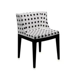 Fauteuil Mademoiselle pattern blanc