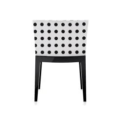 Fauteuil Mademoiselle pattern blanc