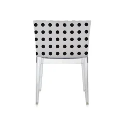 Fauteuil Mademoiselle pattern blanc