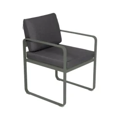Fauteuil repas Bellevie - gris graphite