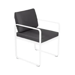 Fauteuil repas Bellevie - gris graphite