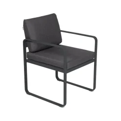 Fauteuil repas Bellevie - gris graphite