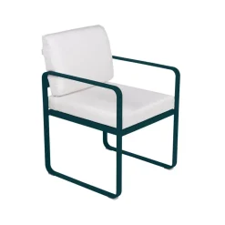 Fauteuil repas Bellevie - blanc grisé