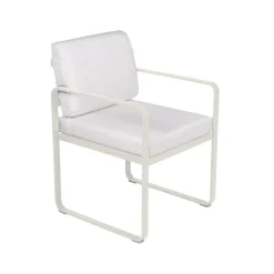 Fauteuil repas Bellevie - blanc grisé
