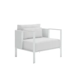 Fauteuil Solanas blanc