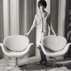 Fauteuil tulipe midi