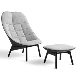 Fauteuil Uchiwa avec Ottoman