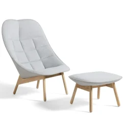 Fauteuil Uchiwa avec Ottoman