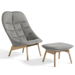 Fauteuil Uchiwa avec Ottoman