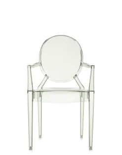 Fauteuils Louis Ghost (lot de 4)