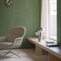 Fiber Lounge Armchair - Swivel base