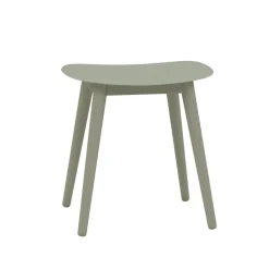 Fiber tabouret - piètement bois