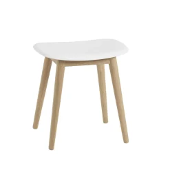 Fiber tabouret - piètement bois
