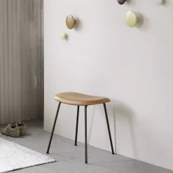 Fiber tabouret - piètement acier