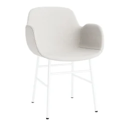 Form Armchair Full Upholstery - Acier