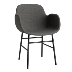 Form Armchair Full Upholstery - Acier