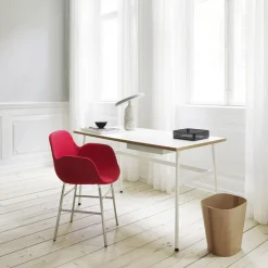 Form Armchair Full Upholstery - Acier