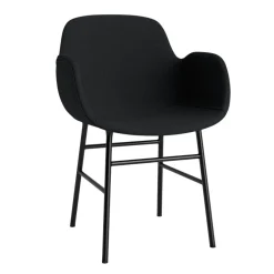 Form Armchair Full Upholstery - Acier