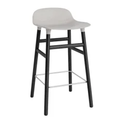Form Barstool - Chêne noir