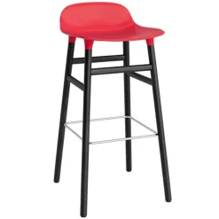 Form Barstool - Chêne noir
