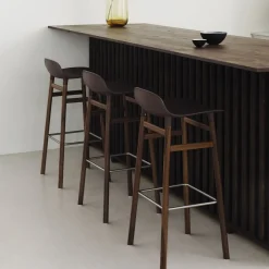 Form Barstool - Noyer