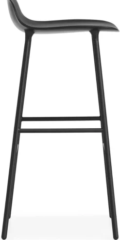 Form Barstool H75 cm - Acier - Noir (Outlet)